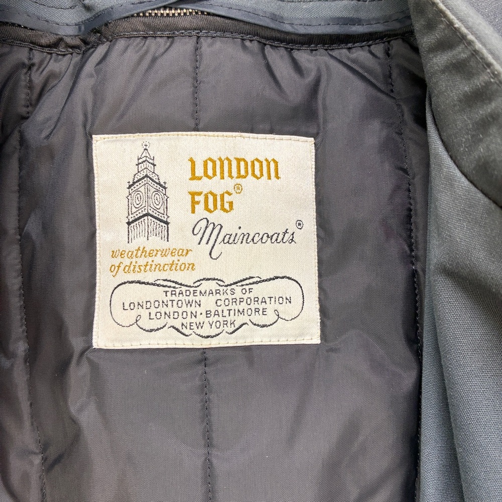 VTG London Fog Trench Coat - Picture 3 of 16